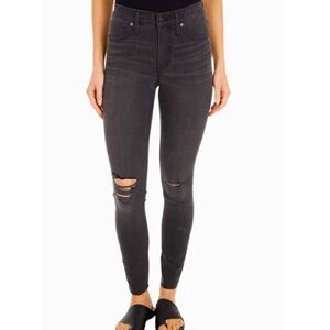 Madewell 9" Mid-Rise Skinny Jean NWT Dark Grey